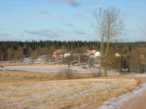 The highpoint of Kronoberg County, Christmas 2003.