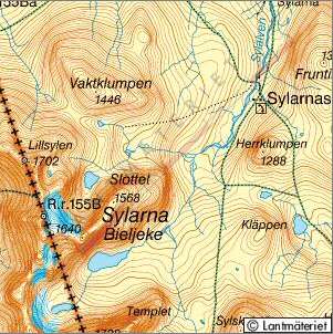 Topografisk karta, Storsylen i Jmtland